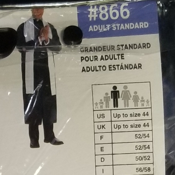 Suit Yourself NWT Father Costume - Picture 3 of 3